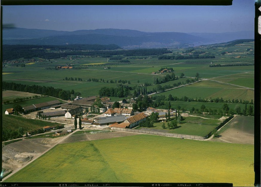 Strafanstalt Witzwil, Bild vom Jahr 1982.