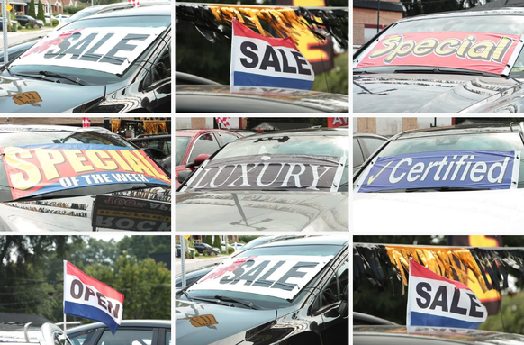 Occasionsauto-Markt (Symbolbild)