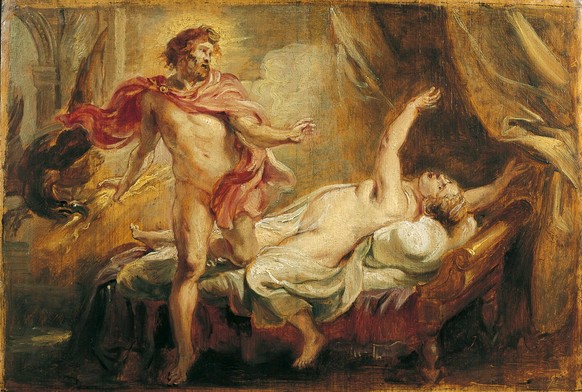 Peter Paul Rubens: «Tod der Semele», ca. 1640.