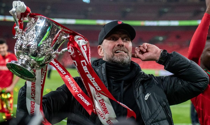 Den League Cup hat Liverpool schon gewonnen, doch da soll noch mehr kommen.