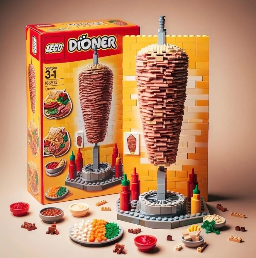 KI-Lego-Set Döner