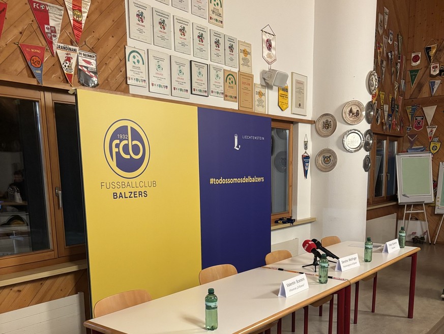 Presseraum FC Balzers