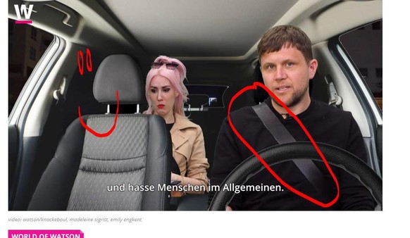 So sähe es aus, wenn wir bei den Uber-Fahrten sagen würden, was wir denken\nIhr sind geili Sieächä...