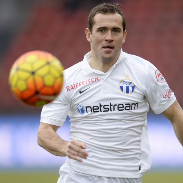 Der neue Zuercher Spieler Alexander Kerzhakov, im Fussball Meisterschaftsspiel der Super League zwischen dem FC Zuerich und dem FC Sion, im Stadion Letzigrund in Zuerich, am Sonntag, 7. Februar 2016.  ...