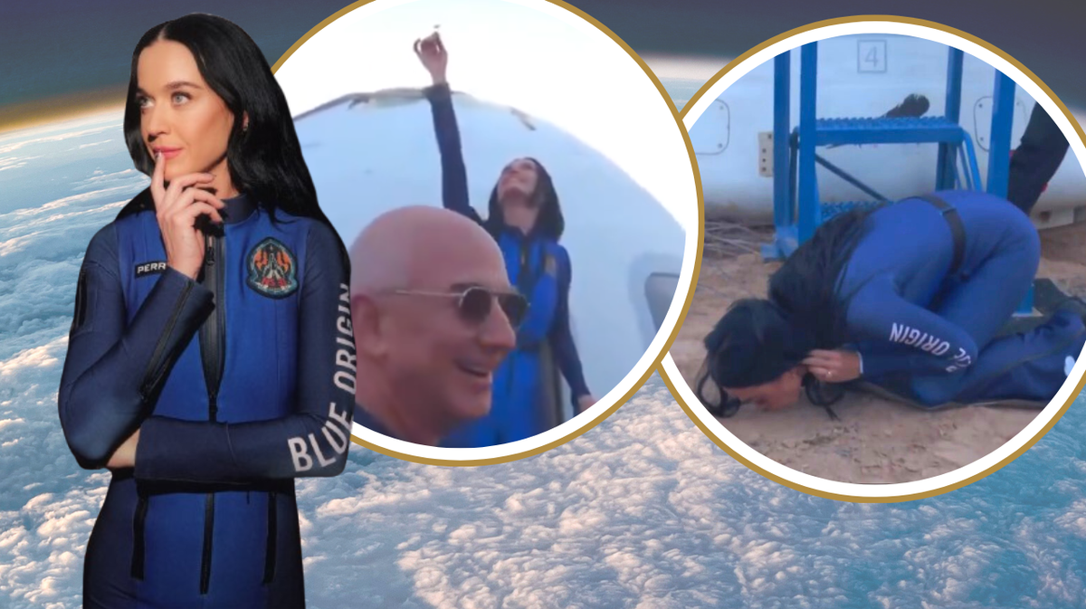 Mission accomplie! Katy Perry a réussi son vol spatial