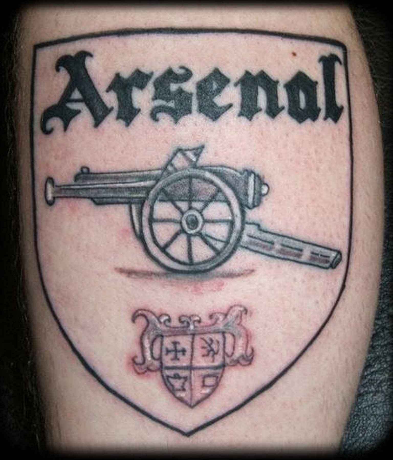 You Ll Never Walk Alone Spezielles Tattoo Von Liverpool Fan