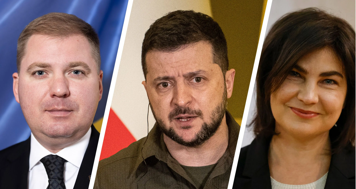 Rybtschenko (links) wird abberufen. Dafür entsendet Präsident Selenskyj Irina Wenediktowa (rechts) nach Bern.