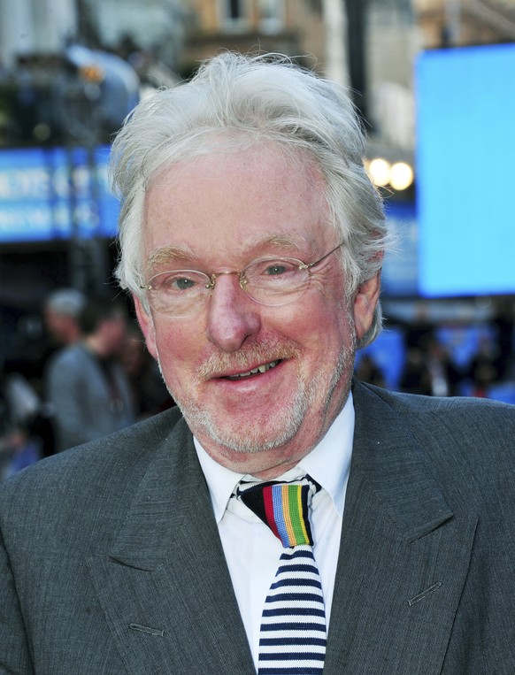 CORRECT MOVIE TITLE TO GREYSTOKE: THE LEGEND OF TARZAN, Lord of the APES - FILE - Hugh Hudson appears at the Chariots of Fire Great British Premiere in London on July 10, 2012. Hudson, who debuted as…