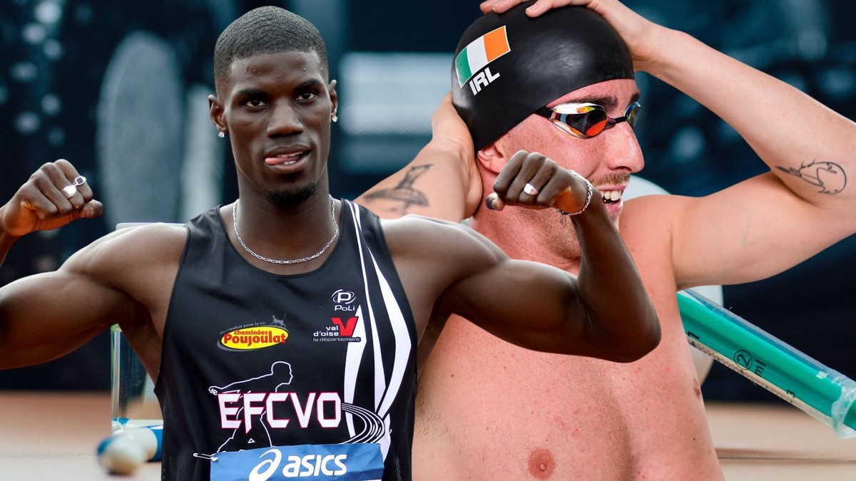 Mouhamadou Fall (à gauche) et Max McCusker participent à ces Enhanced Games.