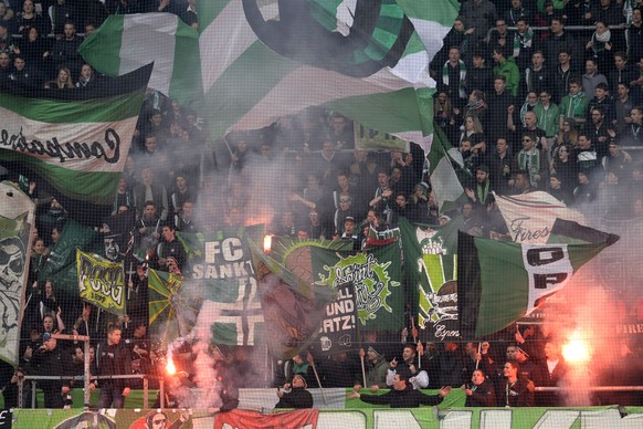 Wird die AFG Arena und der Fanblock am Samstag leer bleiben?