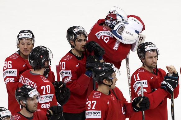 Lange Gesichter bei den Schweizern nach dem 2:3 gegen Finnland.