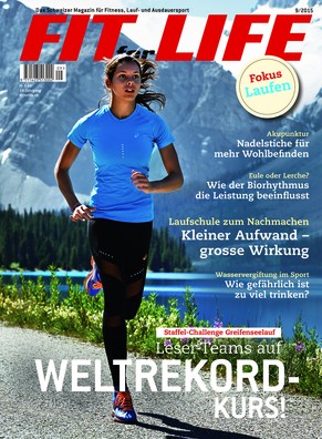 FIT for LIFE&nbsp;Das Schweizer Magazin für Fitness, Lauf- und Ausdauersport. Testen Sie jetzt 3 Ausgaben für nur Fr. 20.– statt Fr. 29.40