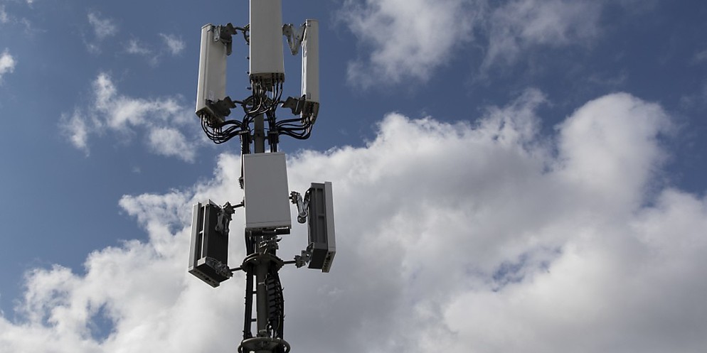 5G-Antenne in Biglen steht jetzt doch (Symbolbild).
