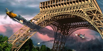 Luftkampf unter dem Eiffelturm – stimmt diese Geschichte wirklich?