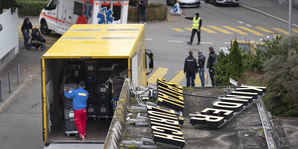 Das alte Kinderspital in Zürich: Am Samstag wurde gezügelt.