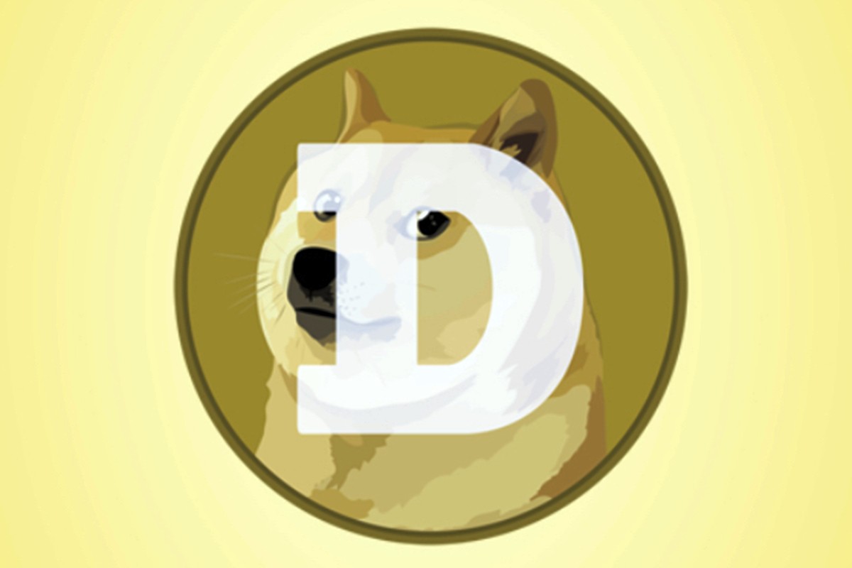 This mobile phone app screen shot shows the logo for Dogecoin, in New York, Tuesday, April 20, 2021. Dogecoin, the digital currency advertised as the one "favored by Shiba Inus worldwide," i ...