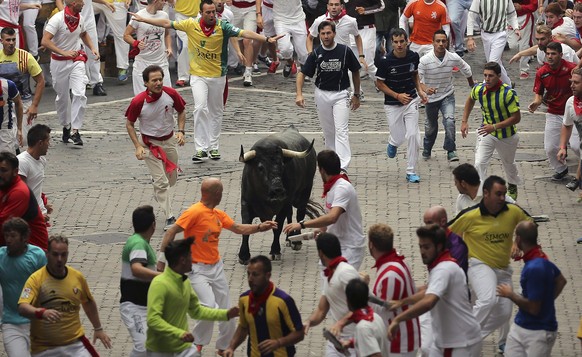 Sanfermines in Pamplona: 2015 kamen bei Stiertreiben in Spanien mehr als doppelt so viele Menschen ums Leben wie im Jahr zuvor.