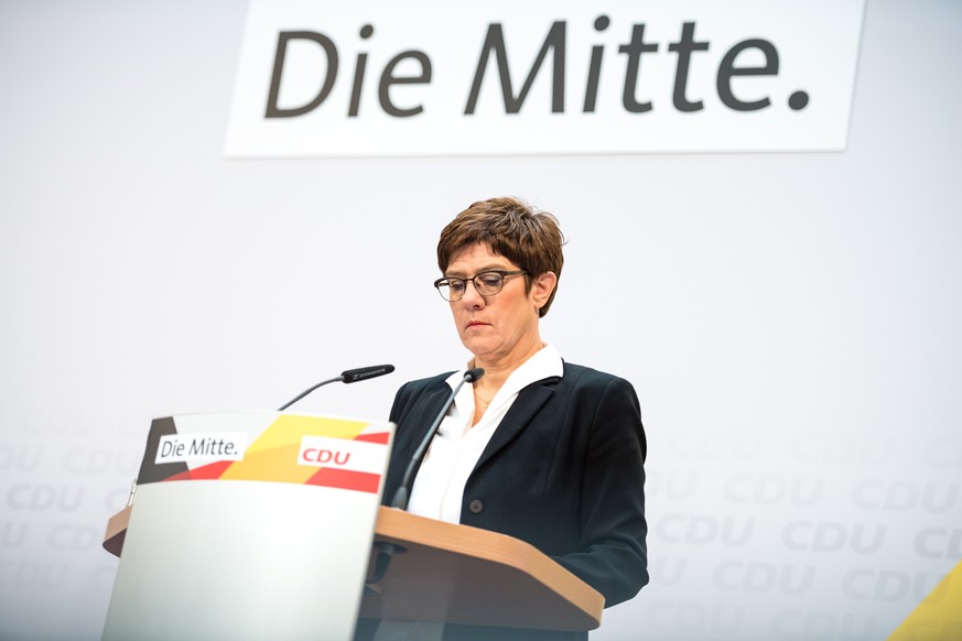 Die abtretende CDU-Vorsitzende Annegret Kramp-Karrenbauer.