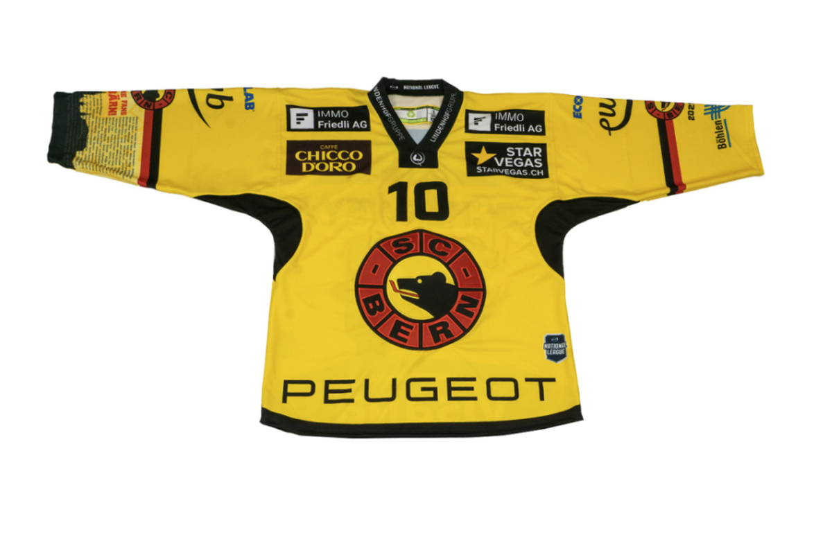 National-League-Saison 2025/26: Die Trikots des SC Bern.