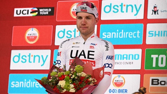 14-04-2024 Amstel Gold Race 2024, Uae Team Emirates Hirschi, Marc Valkenburg PUBLICATIONxNOTxINxITAxFRAxNED