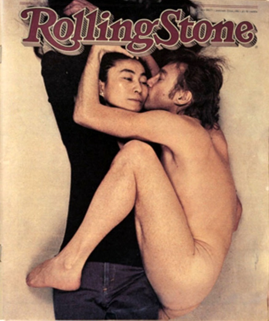 Und hier Yoko Ono und John Lennon auf dem «Rolling Stone»-Cover vom 22. Januar 1981.&nbsp;