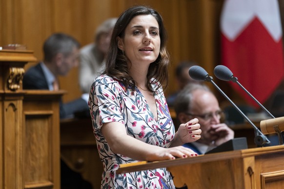 Flavia Wasserfallen, SP-BE, spricht zur Grossen Kammer, an der Sommersession der Eidgenoessischen Raete, am Mittwoch, 5. Juni 2019 im Nationalrat in Bern. (KEYSTONE/Alessandro della Valle)
