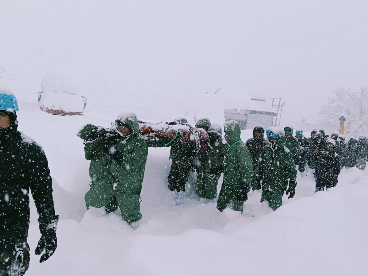 Des dizaines de disparus après une avalanche dans l'Himalaya, dans l'Etat indien de l'Uttarakhand.