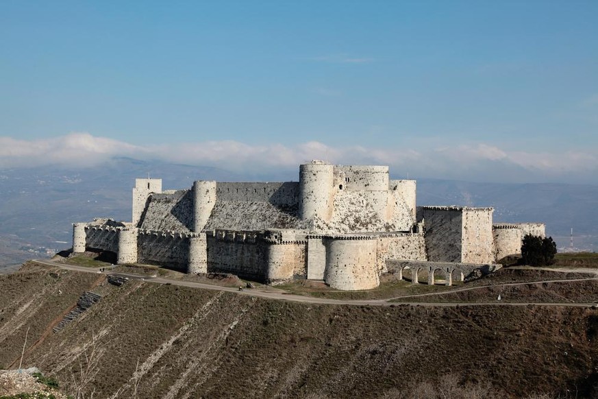Krak des Chevaliers, ehemalige Kreuzritter-Festung in Syrien