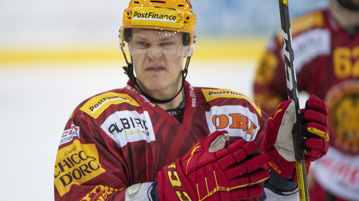 Tigers Topscorer Harri Pesonen waehrend dem Meisterschaftsspiel der National League zwischen den SCL Tigers und dem EHC Biel, am Samstag 29. Februar 2020 im Ilfisstadion in Langnau. (PPR/Marcel Bieri)