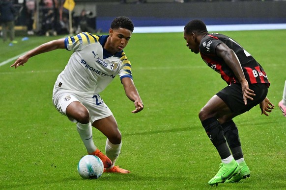Foto IPP/Felice De Martino Parma 08/11/2025 Calcio Campionato serie A 2025-2026 Parma - Milan Nella foto: Sascha Britschgi Italy Photo Press World Copyright Parma italy Italia ITALY PUBLICATIONxNOTxIN ...