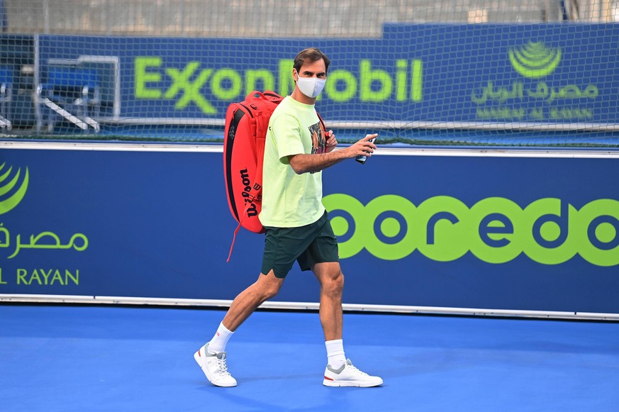 Exxon Mobil Open 2021 Roger Federer , Switzerland *** Exxon Mobil Open 2021 Roger Federer , Switzerland