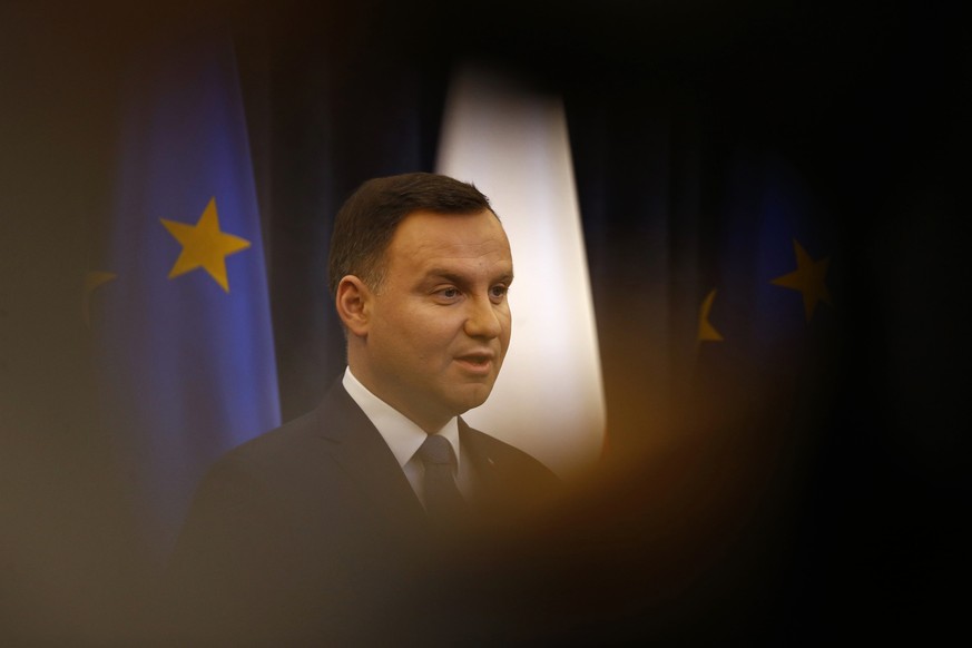 Andrzej Duda, Polens Präsident.