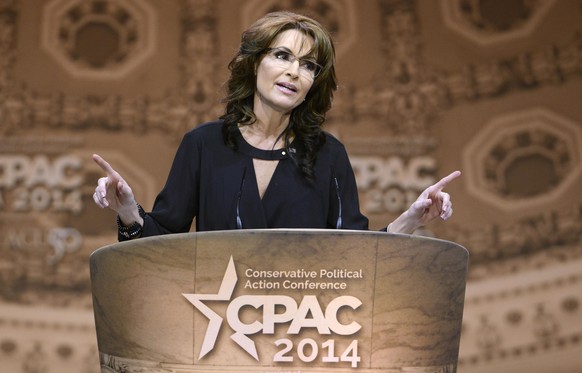 Palin am Jahrestreff der Konservativen