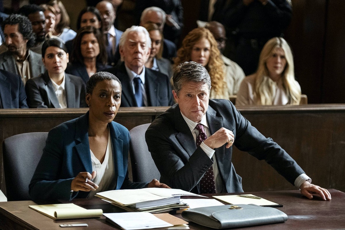 Noma Dumezweni, Hugh Grant, The Undoing 2020 Season 1. Credit: Niko Tavernise / HBO Max/ WarnerMedia Entertainment / The Hollywood Archive Los Angeles CA PUBLICATIONxINxGERxSUIxAUTxONLY Copyright: xWa ...