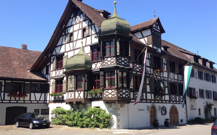 Das Hotel Drachenburg in Gottlieben.