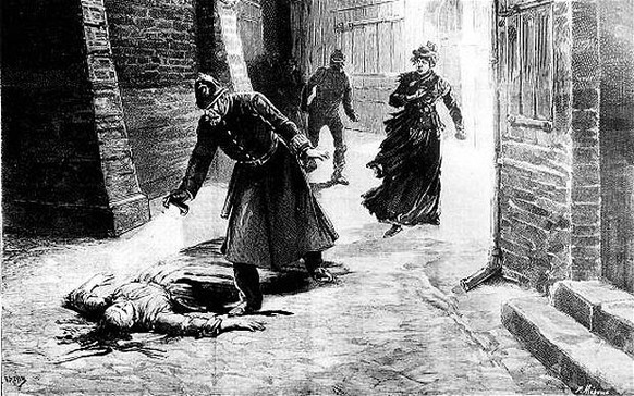 Die Leiche von Mary Ann Nichols lag in einer engen Gasse im Londoner Armenviertel Whitechapel.