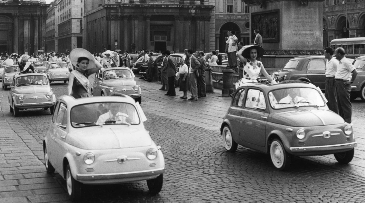Italiens Volkswagen: Der Ur-Cinquecento entwickelte sich zum Millionen-Seller.