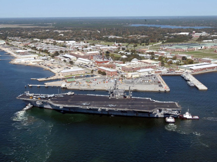 Der US-Militärstützpunkt Pensacola im Bundesstaat Florida. (Archivbild)