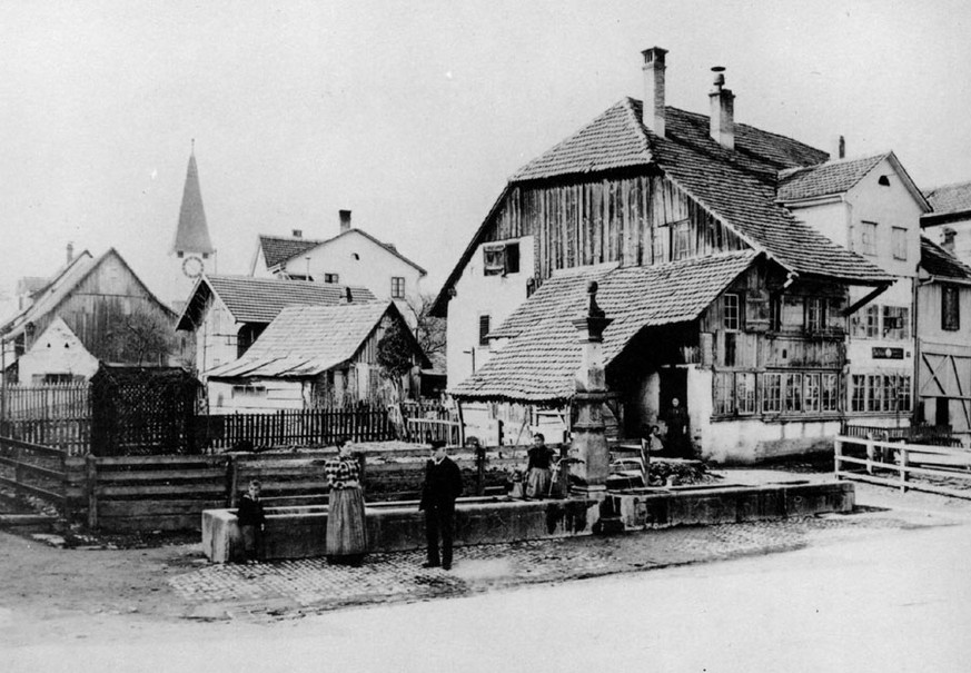 Lindenplatz 1895.