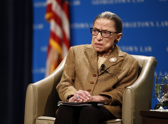 Die US-Verfassungsrichterin Ruth Bader Ginsburg ist nach einem Tag bereits wieder aus dem Spital entlassen worden. Die 87-j