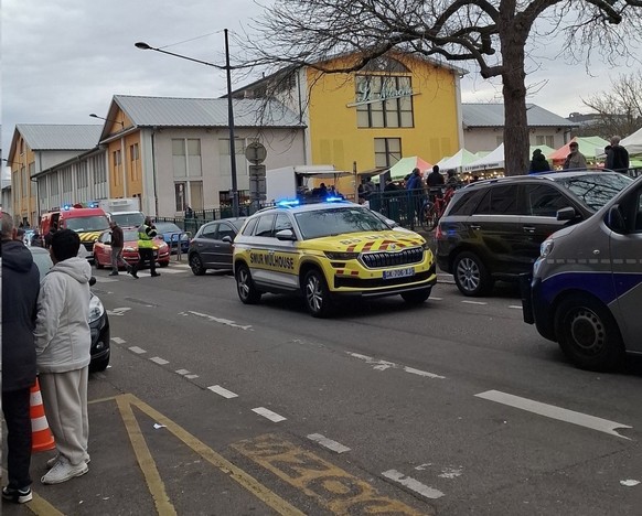 Messerattacke auf Markt im Elsass, ein Toter (22. Februar 2025)