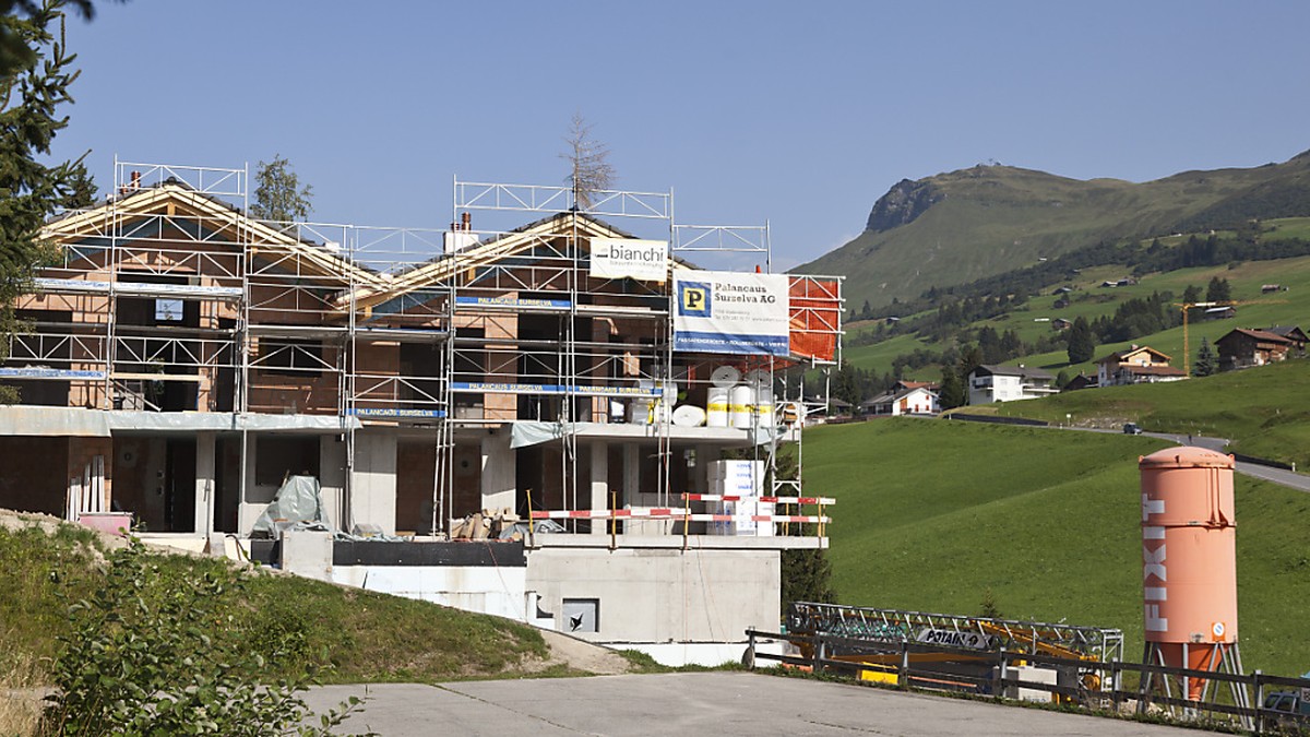 La construction d'une maison est devenue inabordable pour de nombreuses personnes en Suisse en raison de la hausse des prix de l'immobilier (image symbolique).