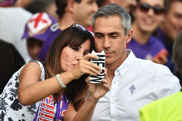 Meow! Paulo Sousa ist Florenz bereits ein beliebtes Selfie-Motiv.