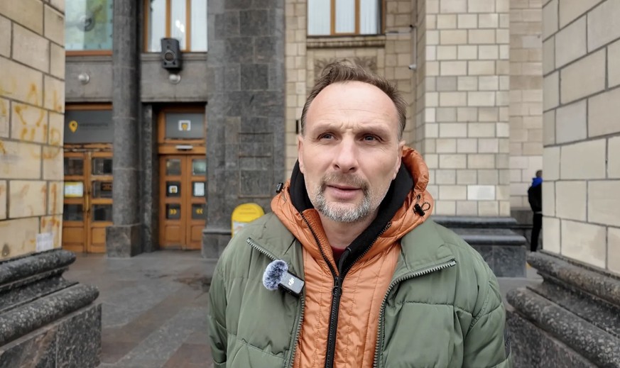 Der ukrainische Soldat Yevgeny hofft auf Unterstützung aus anderen NATO-Staaten.