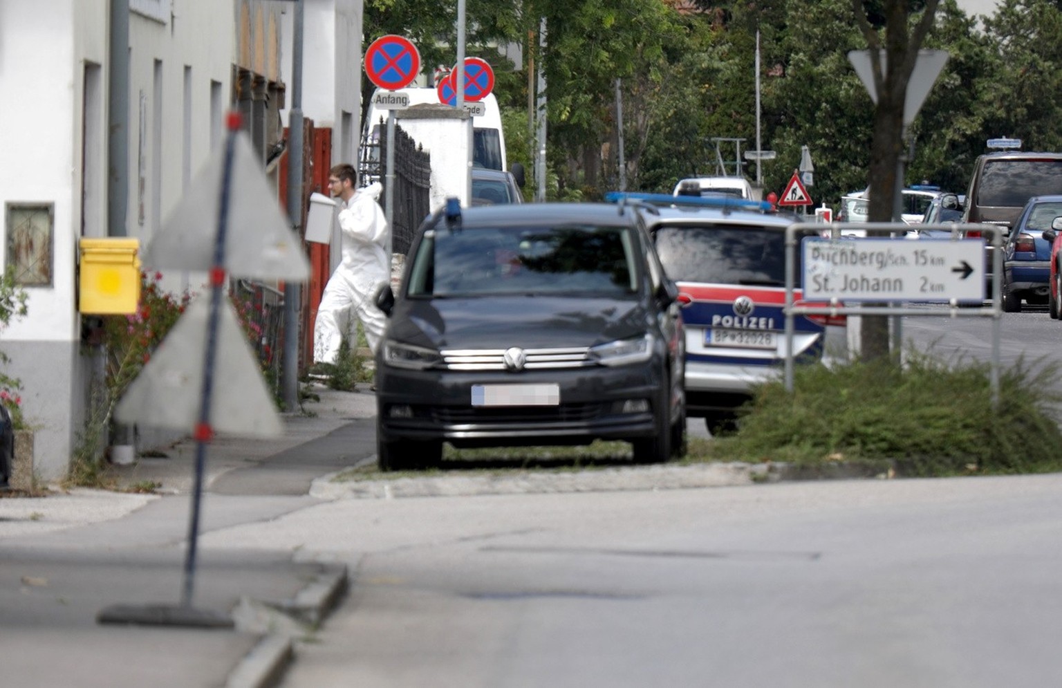 ABD0055_20240807 - TERNITZ - �STERREICH: ZU APA0195 VOM 7.8.2024 - In Ternitz im Bezirk Neunkirchen hat am Mittwoch, 7. August 2024, ein Gro�einsatz der Polizei stattgefunden. Ausgangspunkt daf�r sei  ...
