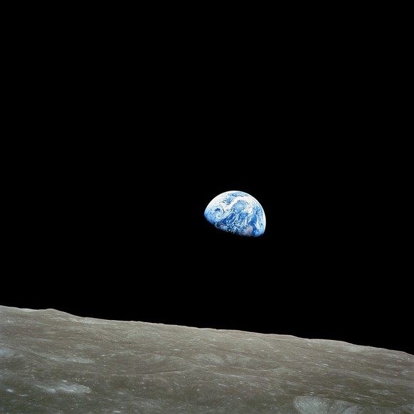 Earthrise, Foto von William Anders