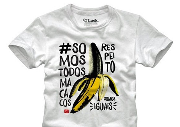Das T-Shirt zur Aktion von Dani Alves, das jetzt in Brasilien verkauft wird.