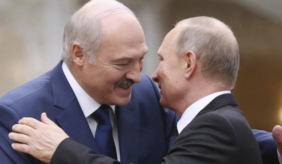Lukaschenko und Putin.