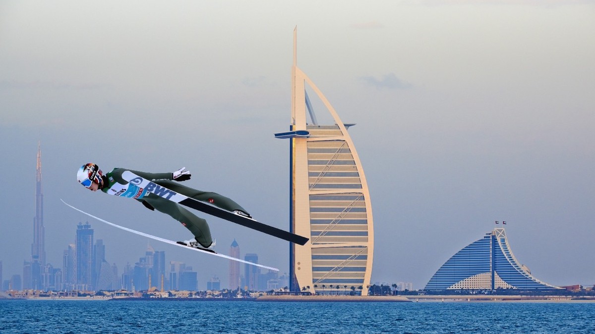 Skispringen in Dubai? Der Beste der Welt ist nicht abgeneigt