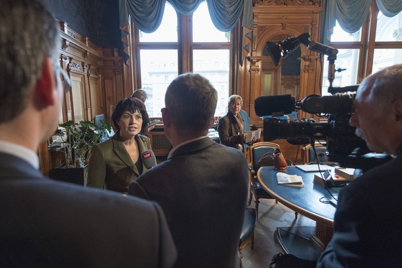 Energieministerin Doris Leuthard wird sich in der kommenden Woche im Nationalrat dem letzten Teil der grossen Debatte um die Energiewende stellen.